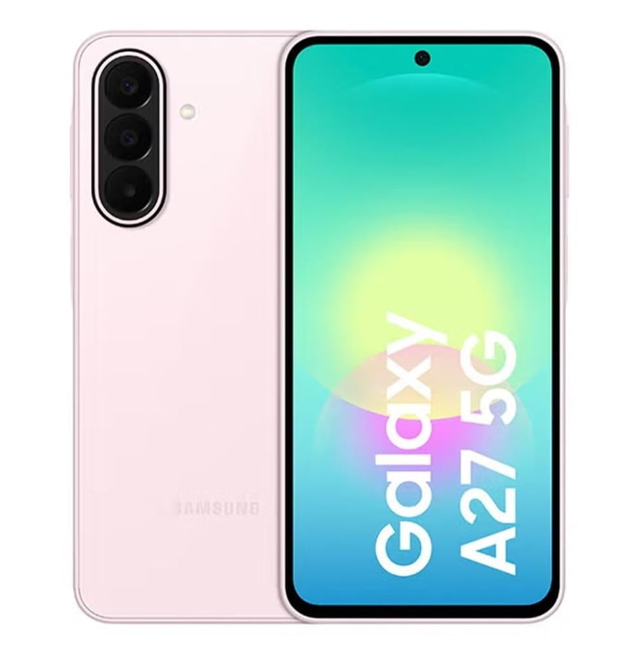 سامسونج جالكسي A27 ذاكرة 5G 128 جيجا وردي