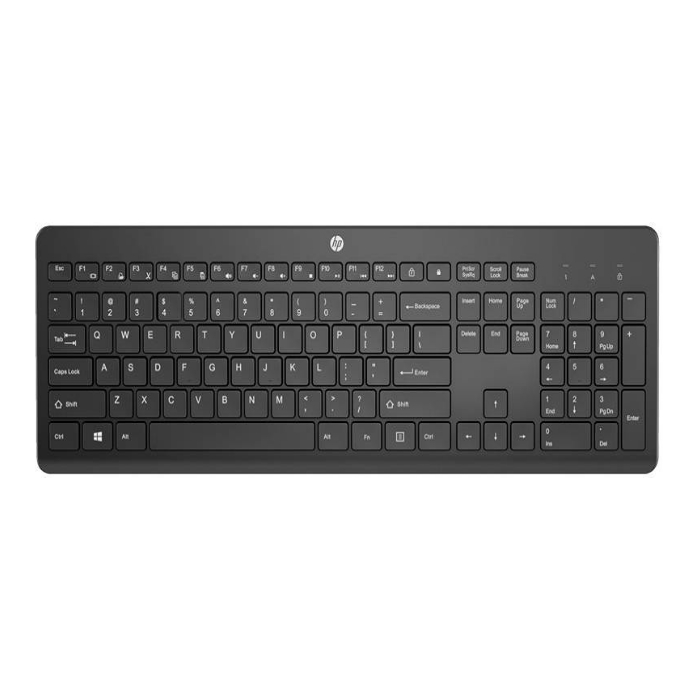 Mouse And Keyboard HP لاسلكي 235 ـــ أسود N23698547A