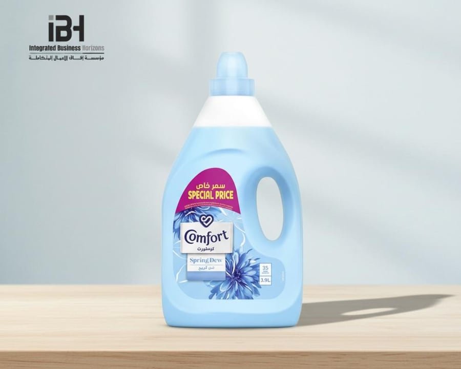 Decorative comfort for fabrics, Spring Dew, with long-lasting scent technology, 3.9 liters