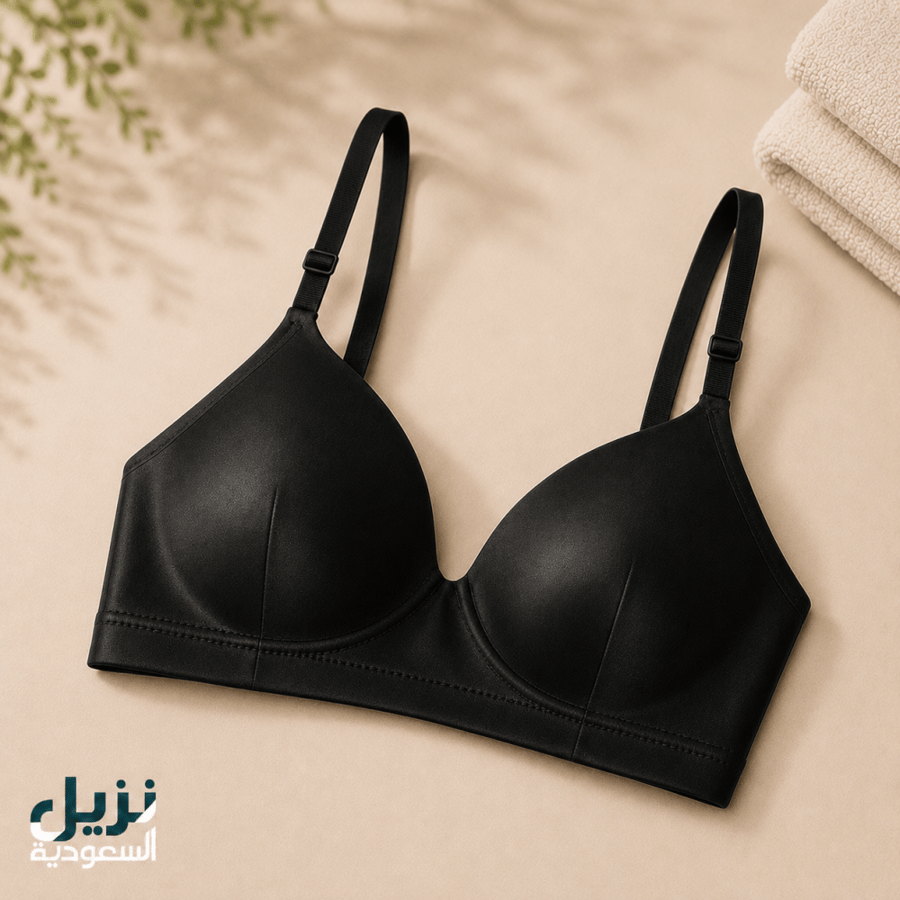 حمالات نسائية ستان اسود (للنزيلة)
