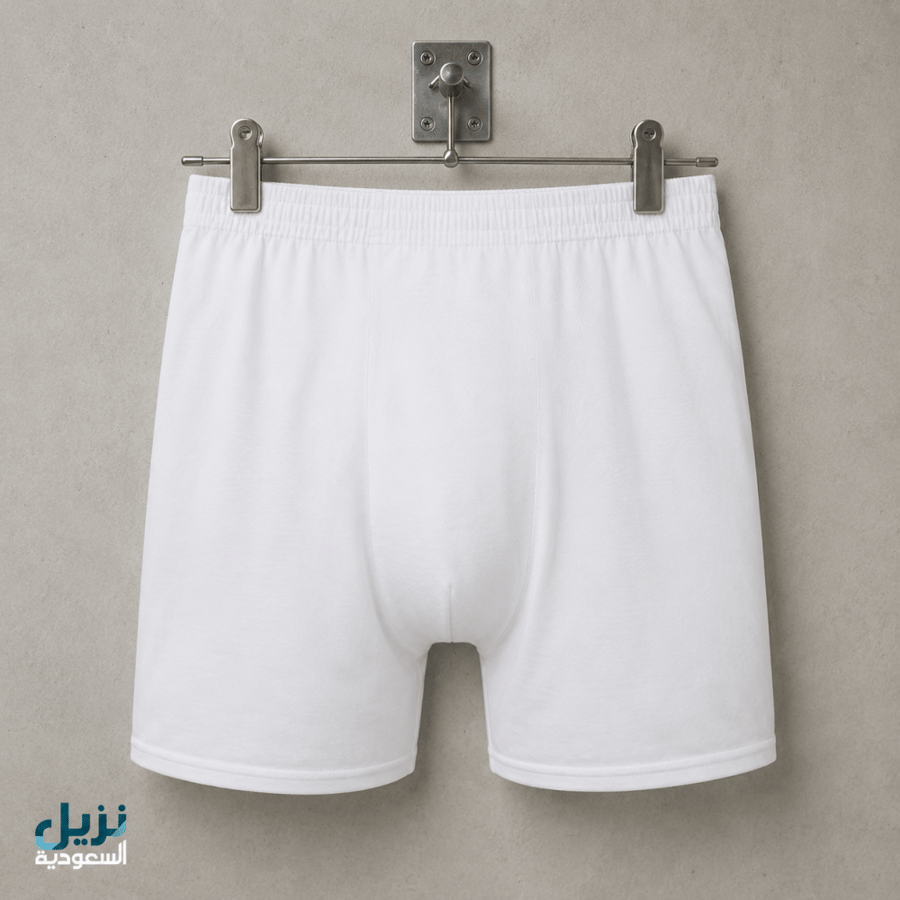 شورت رجالي هاف قطن(للنزيل)