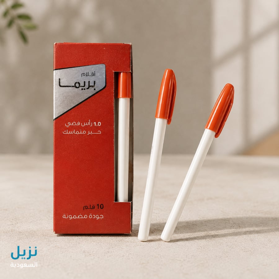 قلم ناشف بريما أحمر (للنزيل)