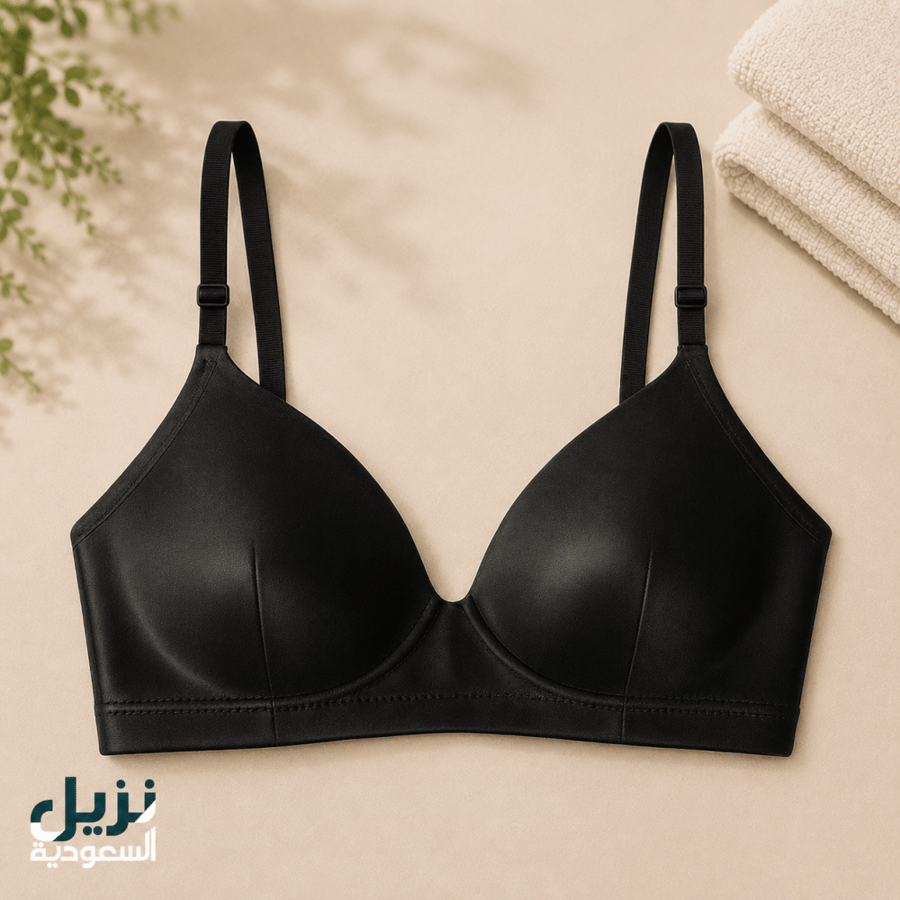 حمالات نسائية ستان اسود (للنزيلة)