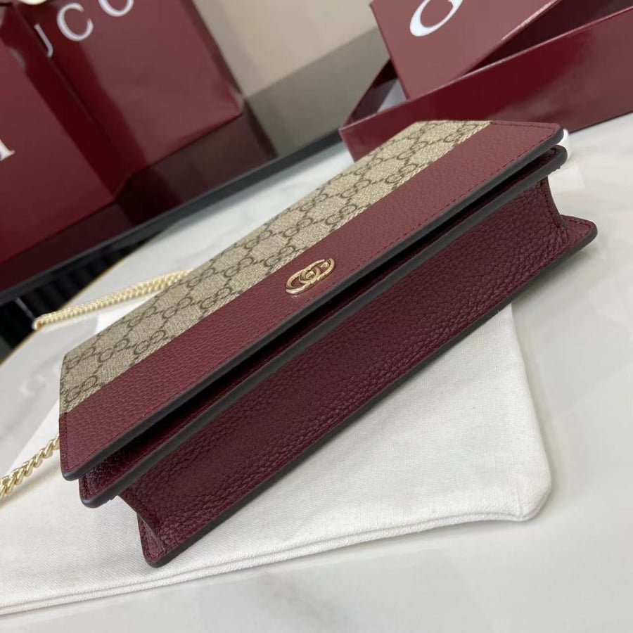Gucci GG Marmont chain wallet