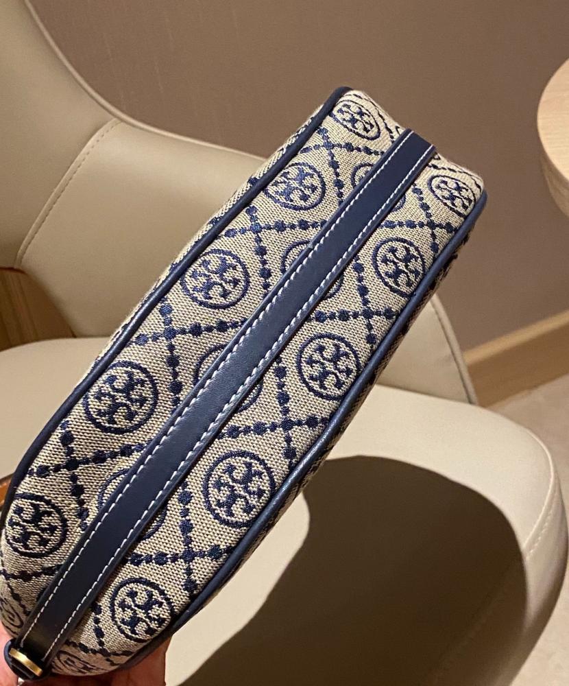 Tory Burch T Monogram Crescent Bag