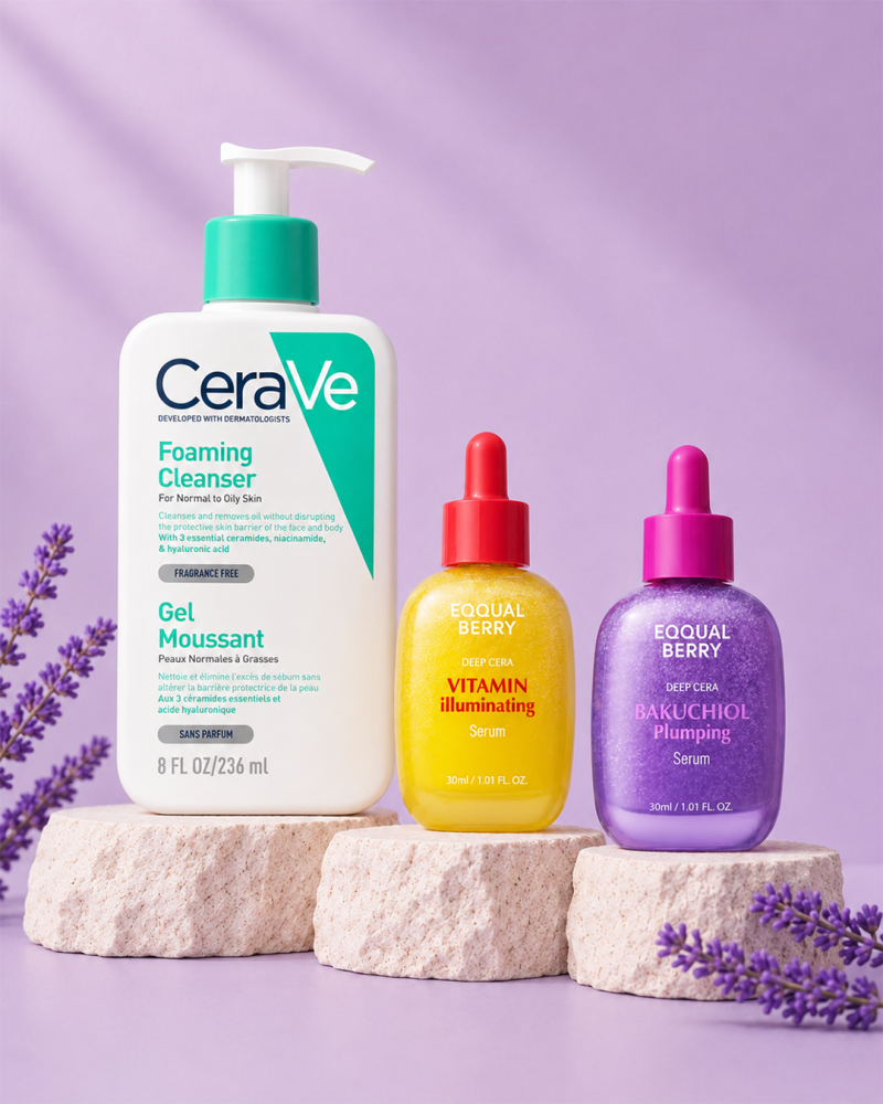 Glow Essentials Trio | بكج الإشراقة المتكاملة