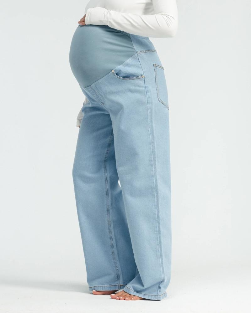 بنطلون ( ذا صنداي ميوز )  باللون الازرق الفاتح -  The Sunday Muse Pant Light Blue