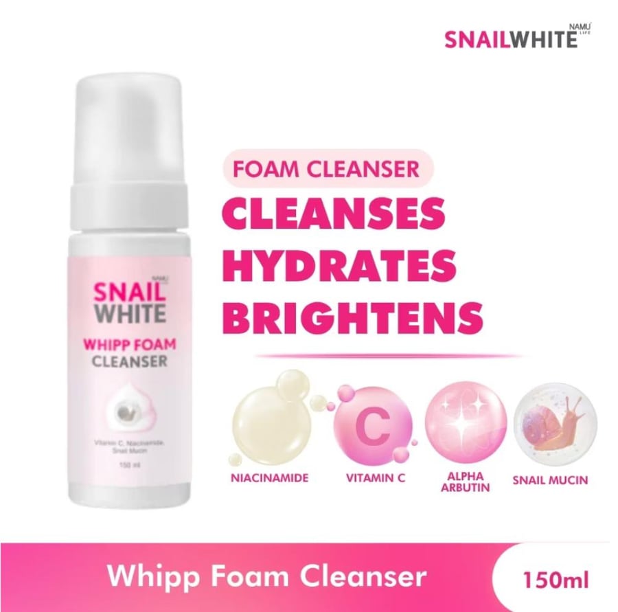 SNAILWHITE Whipp Foam Cleanser