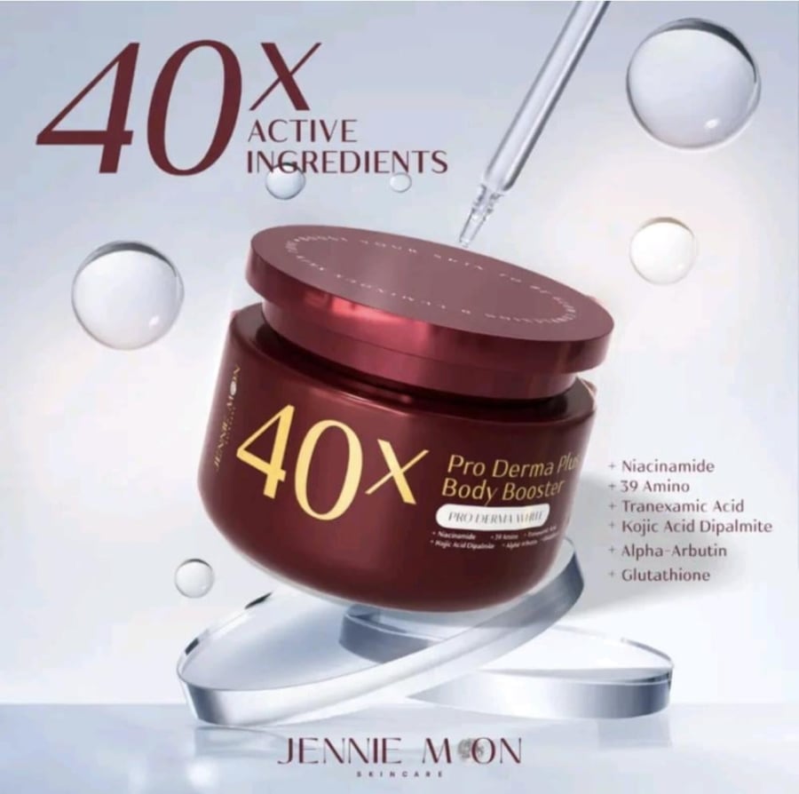 JENNIE MOON 40X PRO DERMA PLUS BODY BOOSTER
