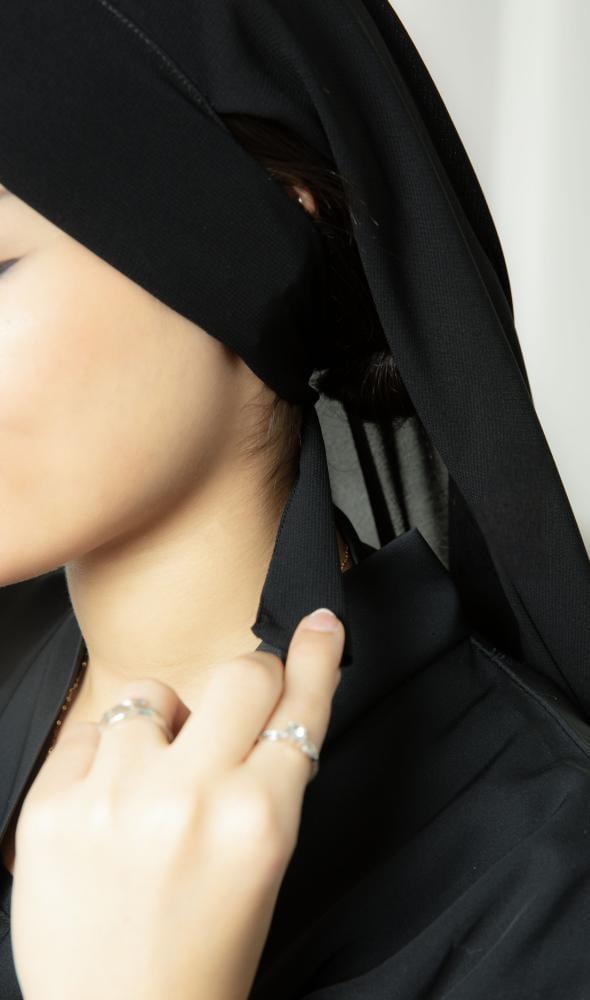 طرحة ربط مريحه باللبس مع ربطه سهولة اللبس