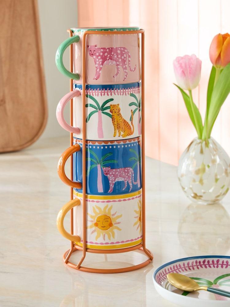 A pack of 4 summer cups