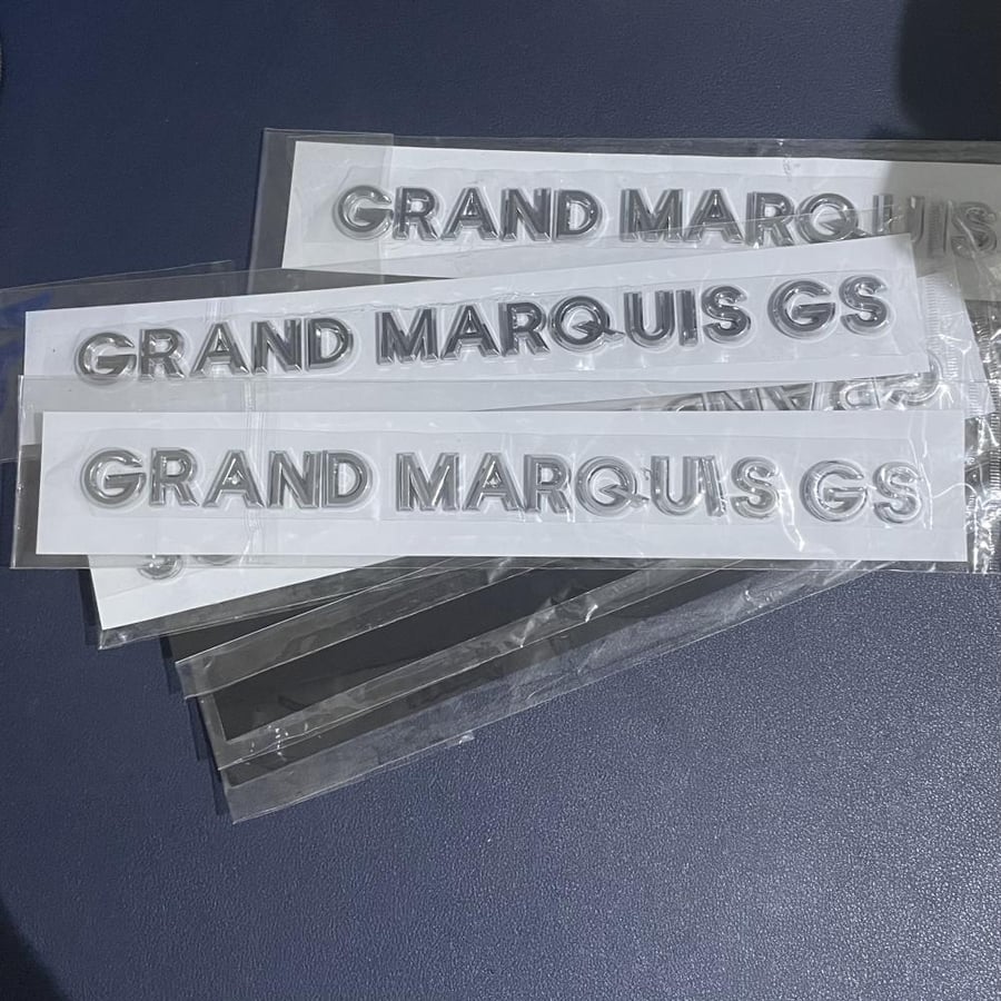 علامة كتابة قراند ماركيز جي اس 03 - 11 / GRAND MARQUIS GS