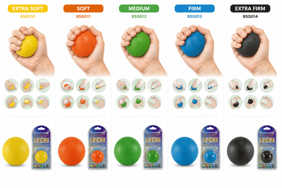 CS-BSQ 014- كرة تقوية القبضة (Squeeze Ball)