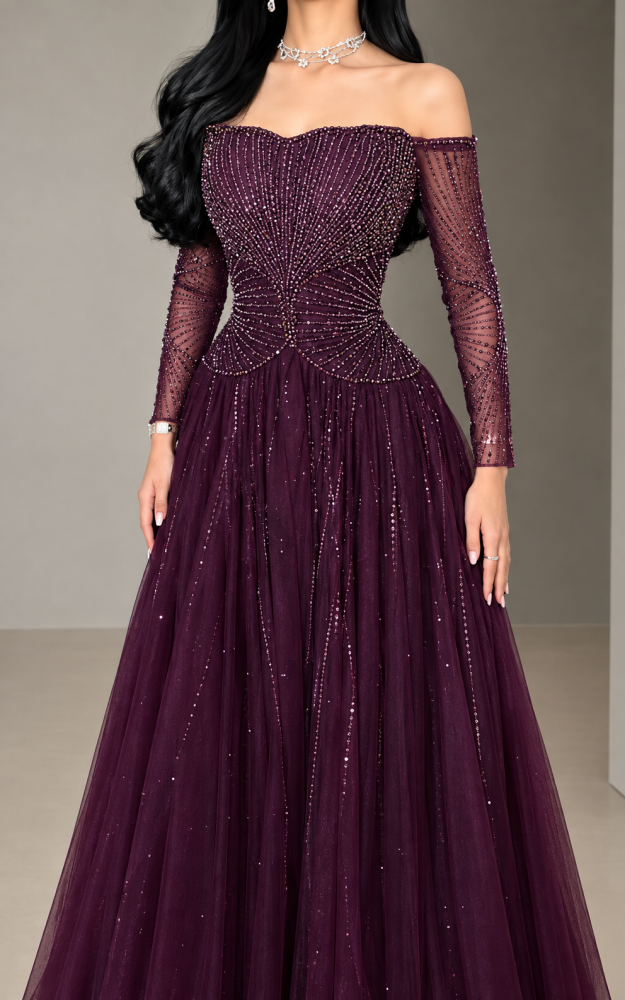 فستان سهرة