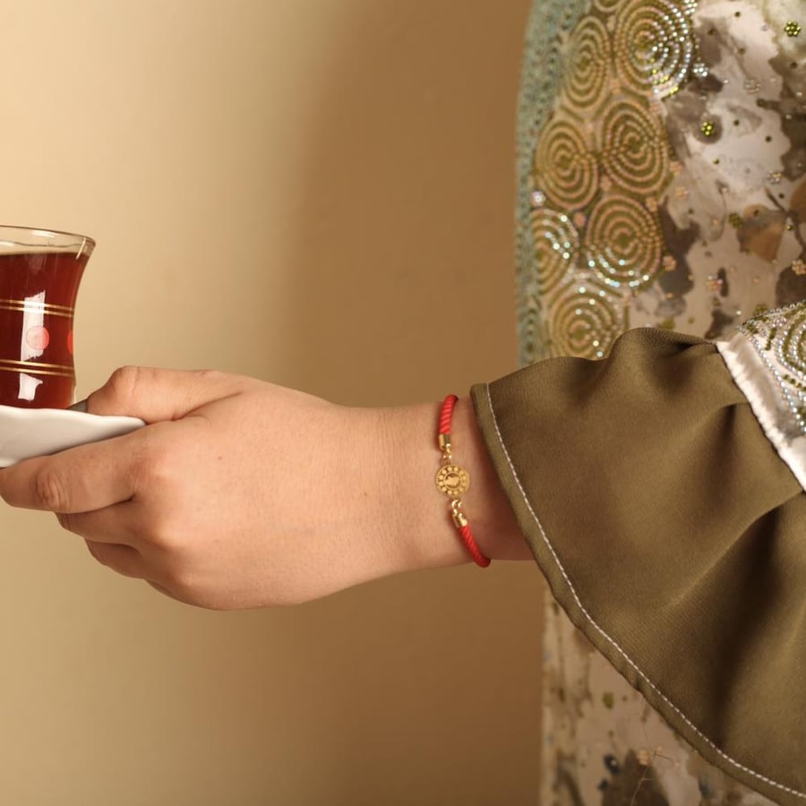 اساور حروف من ذهب و الحبل المبروم