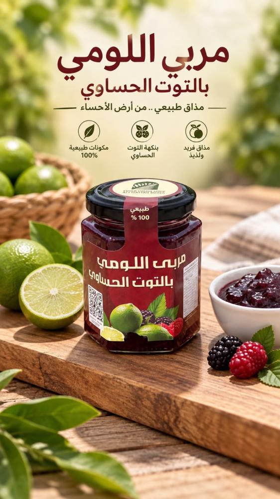 مربى اللومي بالتوت الحساوي