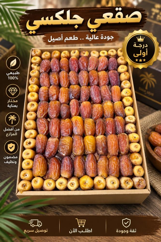 تمر صقعي جلكسي 4 كيلو