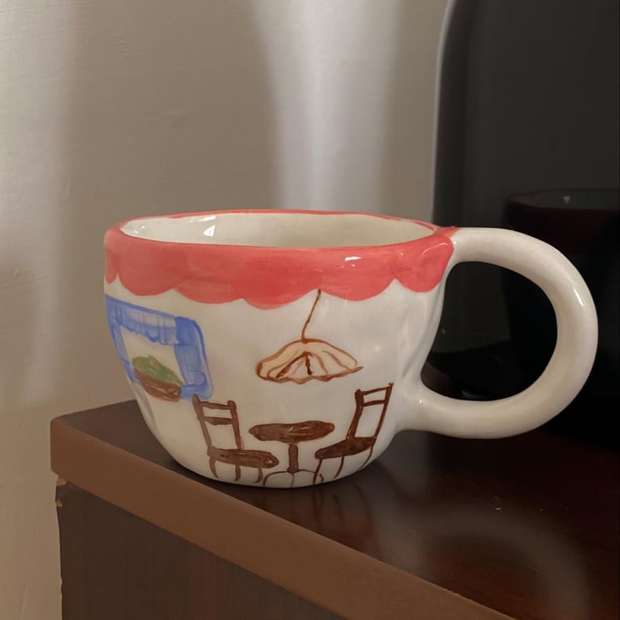 كوب رسمات