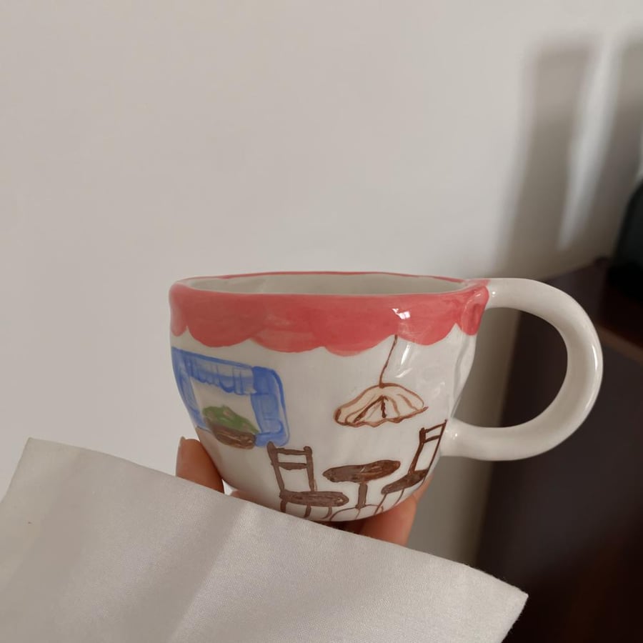 كوب رسمات