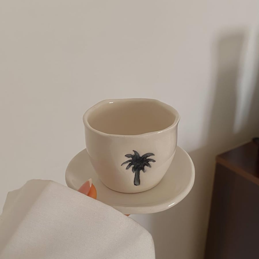 كوب صغير نخل