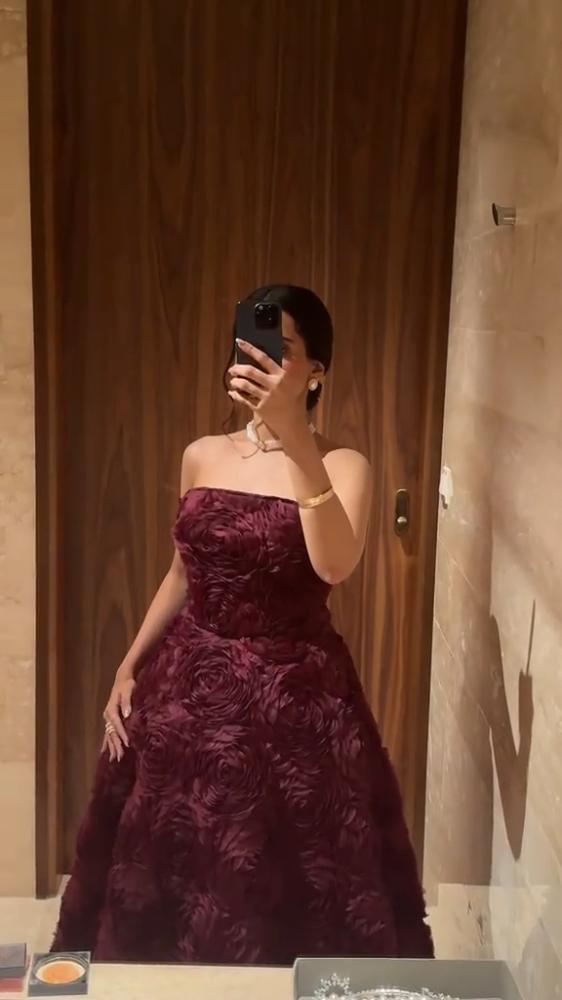 فستان سهره دبل كلوش مورد جيبون