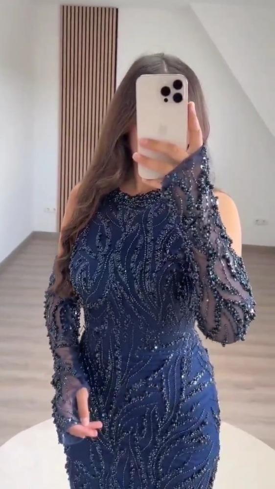 فستان سهره شك تطريز راقي
