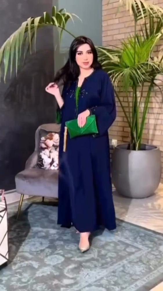 جلابيه تفته سلا المزين بالتطريز اليدوي
