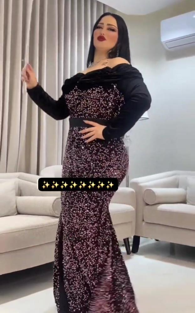 فستان سهره ترتر ومخمل