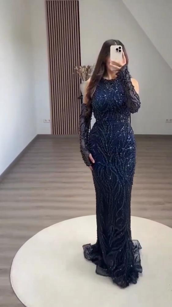 فستان سهره شك تطريز راقي