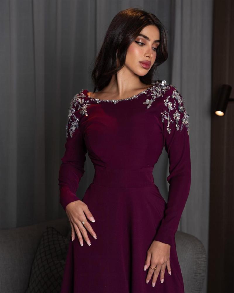 فستان سهره باربي المزين بالتطريز اليدوي