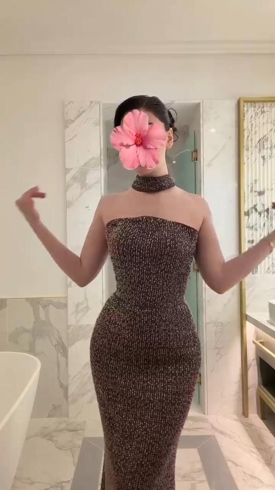 فستان سهره خرز بطانه باربي