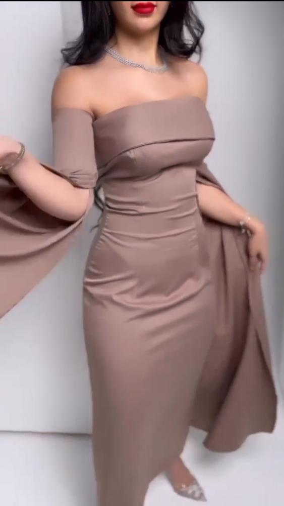 فستان تفته مطفي