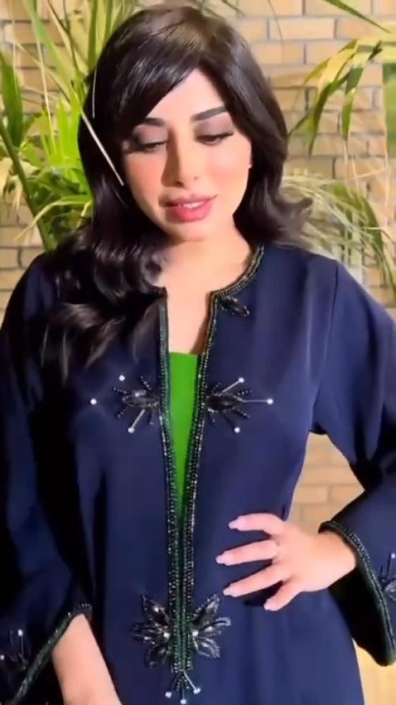 جلابيه تفته سلا المزين بالتطريز اليدوي