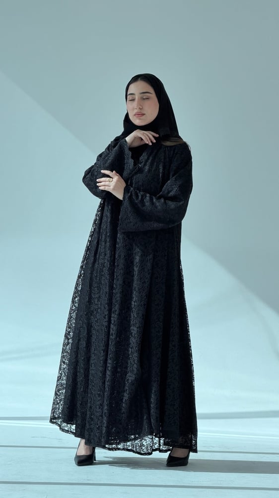 عباية جوري دانتيل