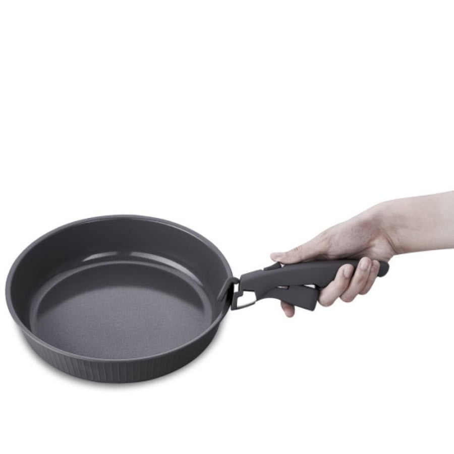 Korkmaz Nova Pratika 8-piece cookware set, gray color