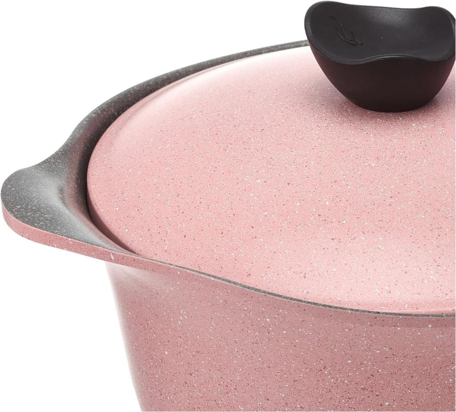 Neoflam Ini 20-piece cookware set, pink