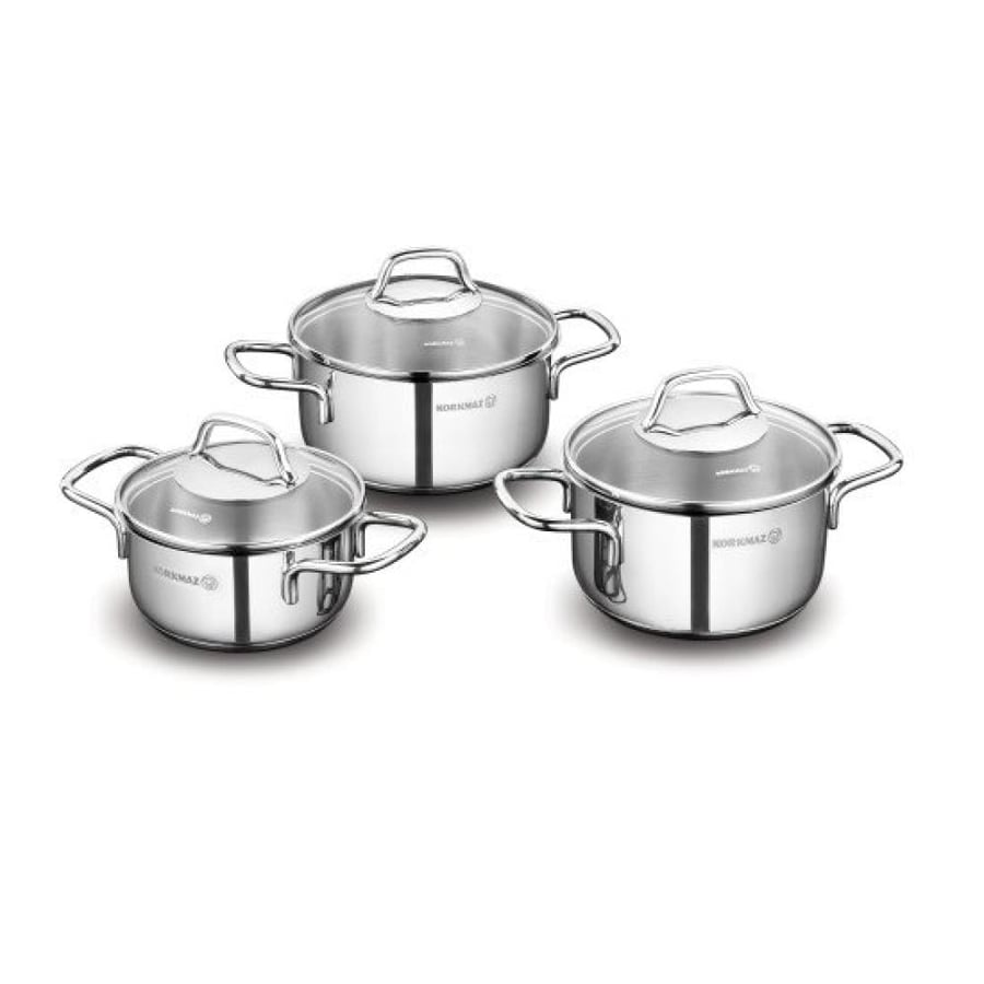 Korkmaz Perla Junior Cookware Set, 6 Pieces