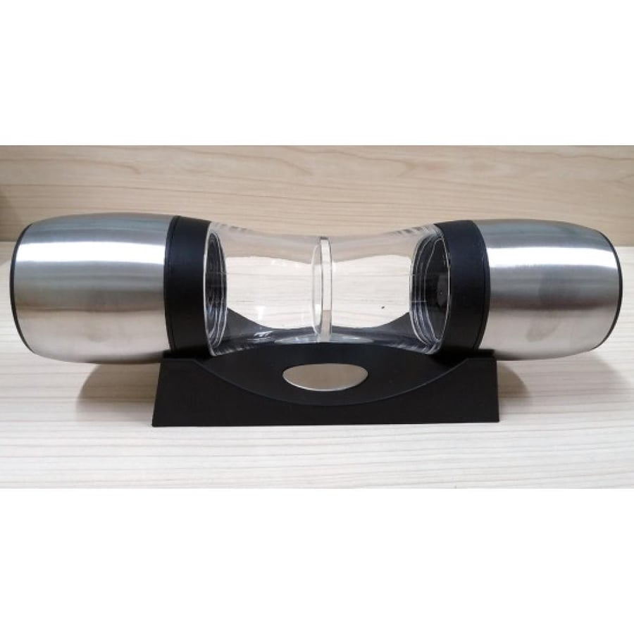 Acrylic spice grinder with stand