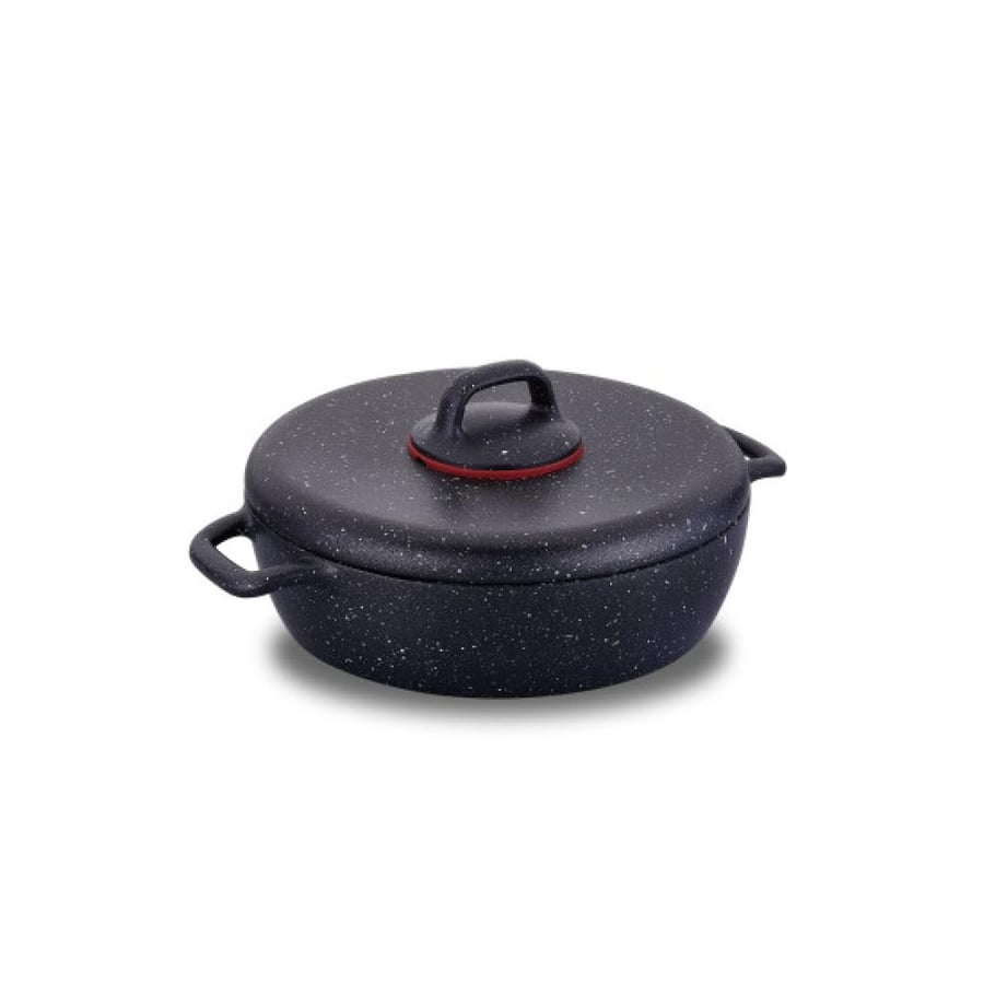 Korkmaz Gusto Plus Low Pot 26x7 cm