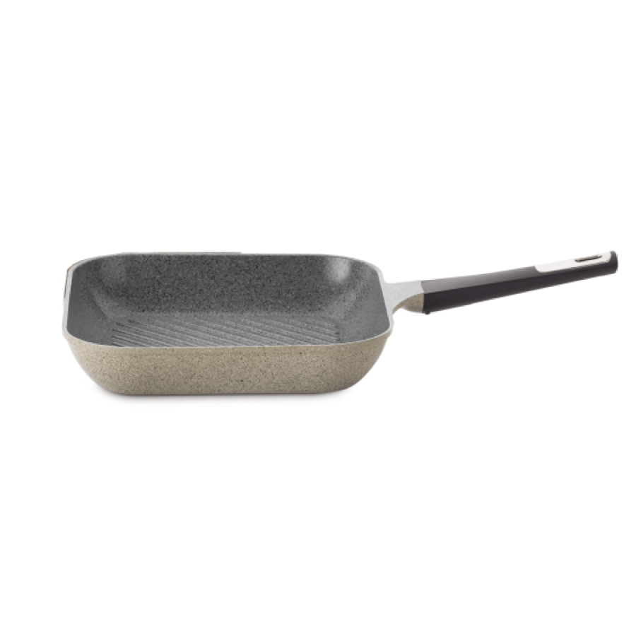 Korean granite cookware set, 14 pieces, beige