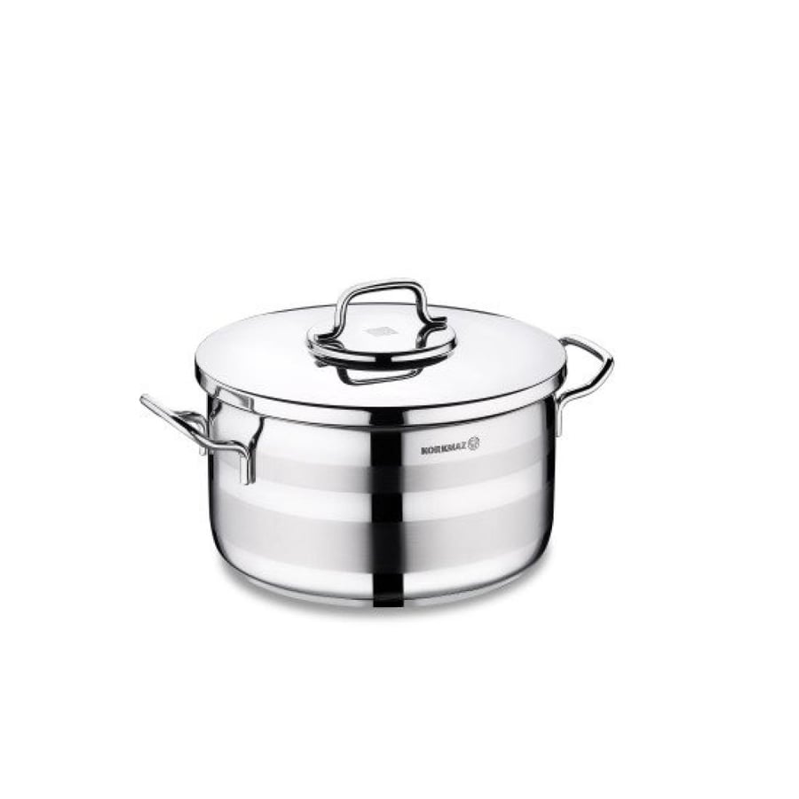 Korkmaz Astra 2 Steel Pots, 24 cm Capacity