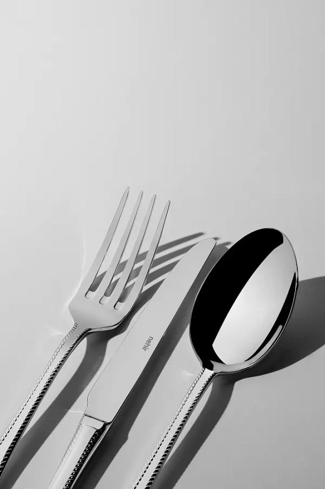 Folia Plain Cutlery Set, 36 Pieces, for 6 People