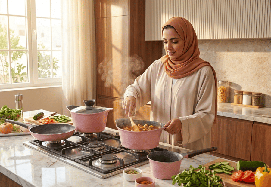 Neoflam Tilly Pink 7-Piece Set