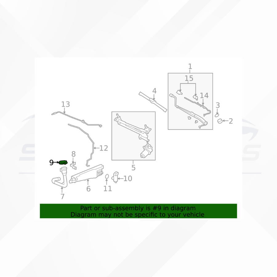 غطاء قربه المساحات كابرس - لومينا Gm