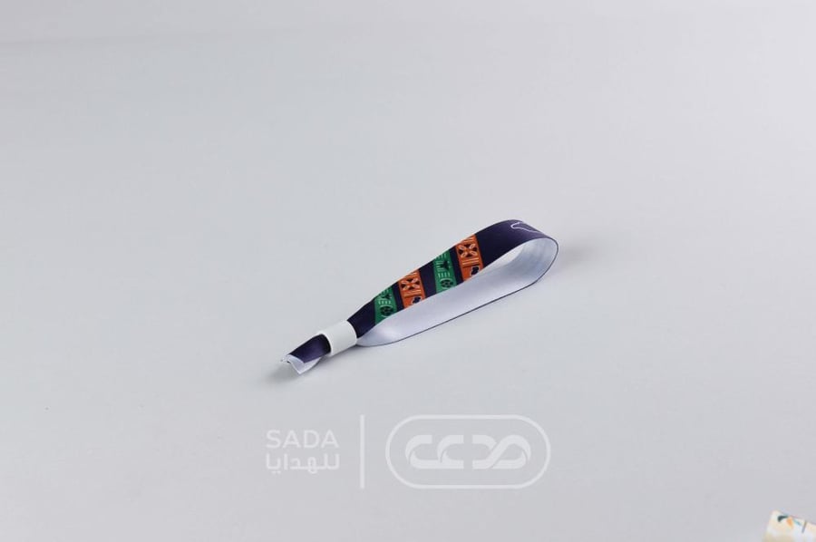 أسوارة قماش (ربطة يد) بطباعة سبلميشن