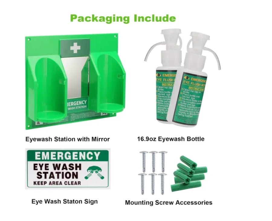 حامل لغسول العين بدون محلول EYE WASH