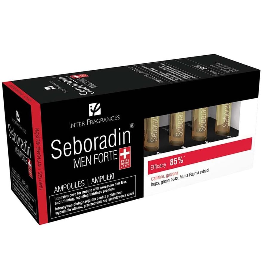 Seboradin Forte Anti-Hair Loss Ampoules, 14 x 5.5 ml | أمبولات مضادة لتساقط الشعر عند الرجال 14 أمبولة