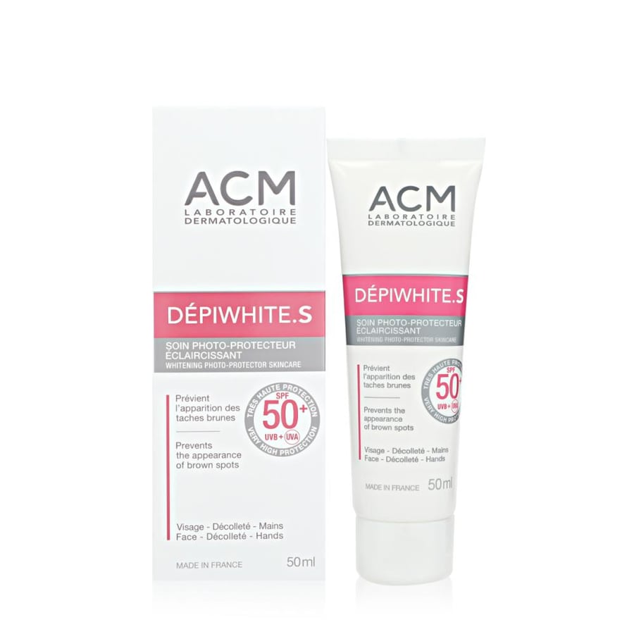 ACM DEPIWHITE S CREAM SPF50+ 50ML | كريم تفتيح الوجه و اليدين مع حماية من الشمس