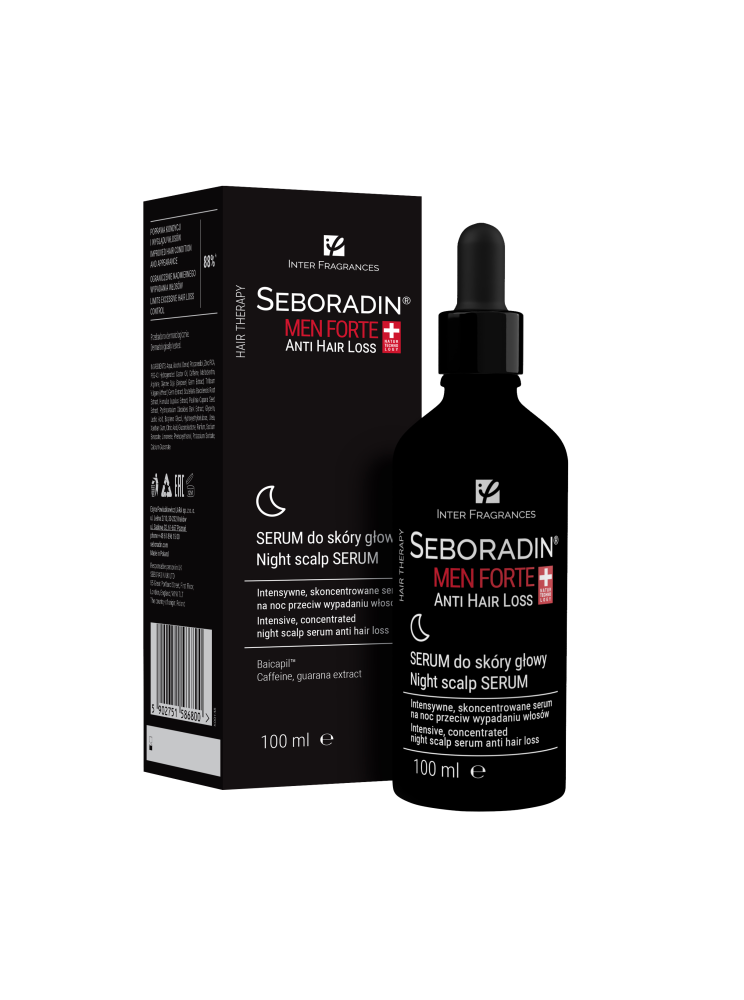 Seboradin Men Forte Anti Hair Loss Serum 100ML | سيروم ليلي مضاد لتساقط الشعر عند الرجال