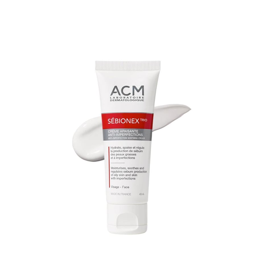 ACM SEBIONEX TRIO CREAM 40ML | كريم تنعيم وعلاج الشوائب الثلاثي